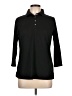 Paragon 100% Polyester Black Long Sleeve Polo Size L - photo 1