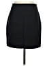 Theory Solid Black Silk Skirt Size 2 - photo 2