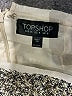 Topshop 100% Polyester Tweed Gold Casual Skirt Size 4 - photo 4