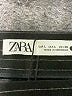 Zara Chevron-herringbone Black Dress Pants Size L - photo 7
