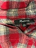 Madewell Plaid Red Short Sleeve Blouse Size XS - photo 7