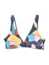 Unbranded Graphic Blue Swimsuit Top Size XS - photo 1