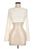 Shein Ivory Long Sleeve T-Shirt Size 4 - photo 1