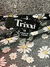 Trixxi 100% Rayon Hearts Black Romper Size M - photo 4