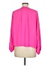 Collective Concepts 100% Polyester Pink Long Sleeve Blouse Size M (estimated) - photo 2