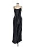 Urban Outfitters 100% Polyester Stripes Black Jumpsuit Size M - photo 1