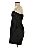 Max and Cleo Solid Black Cocktail Dress Size 2 - photo 5