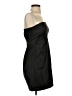 Max and Cleo Solid Black Cocktail Dress Size 2 - photo 4