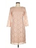 Style&Co 100% Polyester Tan Cocktail Dress Size 6 - photo 1