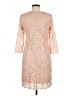 Style&Co 100% Polyester Tan Cocktail Dress Size 6 - photo 2
