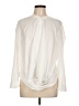 W118 by Walter Baker 100% Polyester Ivory Long Sleeve Blouse Size L - photo 1