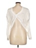W118 by Walter Baker 100% Polyester Ivory Long Sleeve Blouse Size L - photo 2