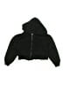 Zara Black Zip Up Hoodie Size 8 - 9 - photo 1