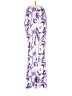 Shein Paisley Purple Dress Pants Size 4 - photo 1