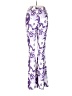 Shein Paisley Purple Dress Pants Size 4 - photo 2
