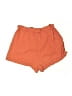 Shein 100% Cotton Orange Shorts Size 2 - photo 2