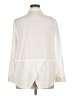 BeachLunchLounge 100% Viscose Ivory Long Sleeve Button-Down Shirt Size 1X - photo 2