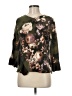 Trisha Tyler Floral Green Cardigan Size M - photo 1