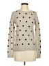 Cynthia Rowley TJX Polka Dots Gray Pullover Sweater Size S - photo 1
