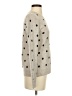 Cynthia Rowley TJX Polka Dots Gray Pullover Sweater Size S - photo 4