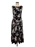 North Style Tropical Black Cocktail Dress Size 6 - photo 1