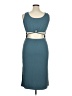 Unbranded Solid Teal Cocktail Dress Size XL - photo 2