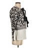Klesis Animal Print Gray Cardigan Size S - photo 4