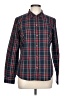 UNTUCKit 100% Cotton Plaid Red Long Sleeve Button-Down Shirt Size 12 - photo 1