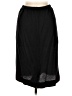 Unbranded Solid Black Casual Skirt Size 8 - photo 2