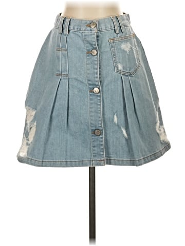 Public School Denim Skirt (view 1)