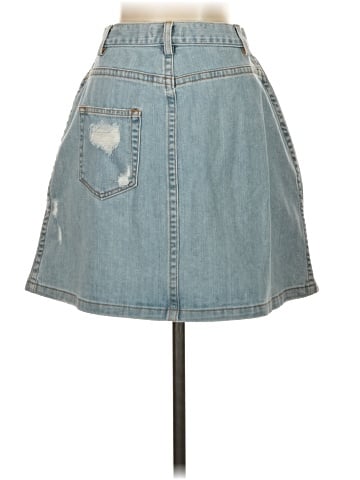 Public School Denim Skirt (view 2)