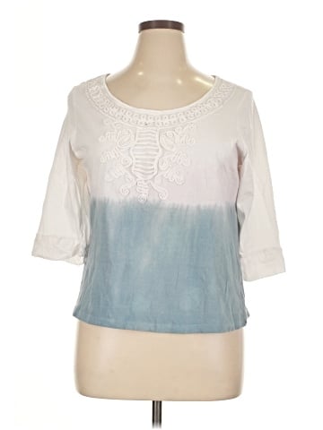 Belle Tweed 3/4 Sleeve Top (view 1)