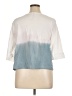 Belle Tweed White 3/4 Sleeve Top Size 16W - photo 2