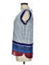 Japna 100% Polyester Blue Sleeveless Blouse Size M - photo 5