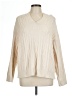 Soma 100% Polyester Ivory Pullover Sweater Size L - photo 1