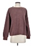 Dylan 100% Polyester Burgundy Pullover Sweater Size S - photo 1