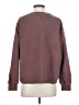 Dylan 100% Polyester Burgundy Pullover Sweater Size S - photo 2