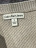 CALVIN KLEIN JEANS Gray Ivory Cardigan Size S - photo 7