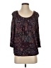 MICHAEL Michael Kors 100% Viscose Purple 3/4 Sleeve Blouse Size S - photo 1