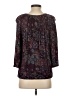 MICHAEL Michael Kors 100% Viscose Purple 3/4 Sleeve Blouse Size S - photo 2