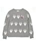 Holiday Time Hearts Silver Pullover Sweater Size XL (kids) - photo 1