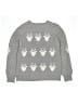 Holiday Time Hearts Silver Pullover Sweater Size XL (kids) - photo 2