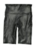 SPANX Metallic Silver Overall Shorts Size S - photo 1