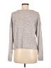 Lularoe Metallic Gray Pullover Sweater Size M - photo 2
