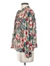 Zara Floral Blue Long Sleeve Blouse Size S - photo 5