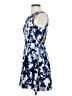 Express Outlet Floral Blue Cocktail Dress Size 2 - photo 5