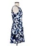 Express Outlet Floral Blue Cocktail Dress Size 2 - photo 4
