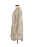 Athleta 100% Nylon Gray Ivory Coat Size S - photo 5