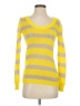 J.Crew Factory Store Stripes Yellow Pullover Sweater Size XXS - photo 1