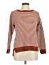 Jones New York Signature 100% Polyester Stripes Brown Pullover Sweater Size S - photo 1